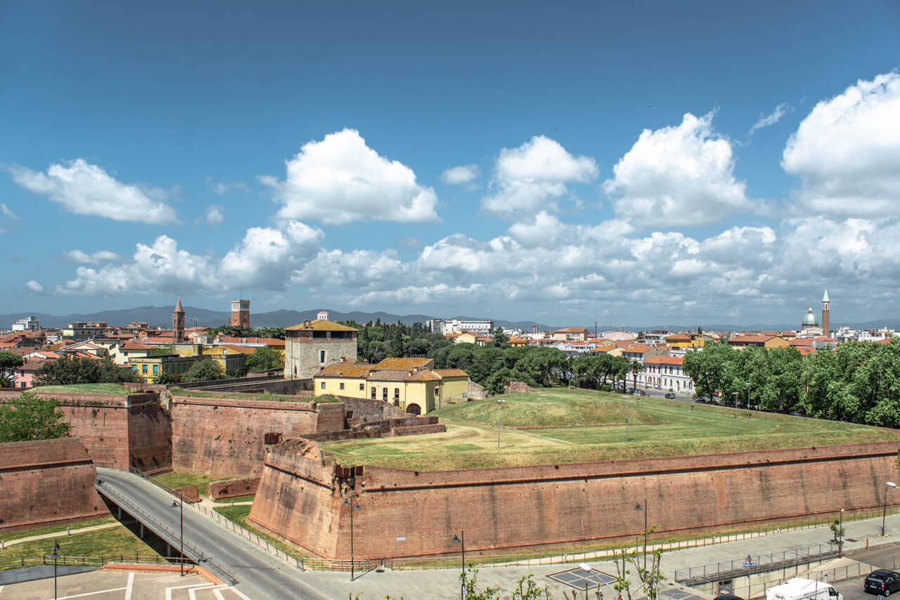 Grosseto, panoramica dalla piazza caduti per la libertà