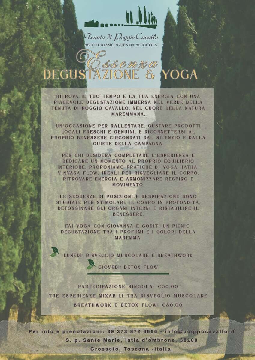 essenza yoga poggiocavallo pagina 1